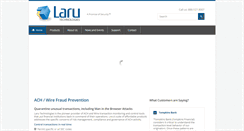 Desktop Screenshot of larutech.com